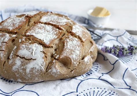 Brot Im Topf Backen Roggenmischbrot Lavendelblog