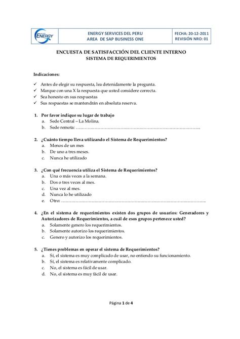 Servicio Encuesta De Satisfaccion Del Cliente Ejemplos Nuevo Ejemplo