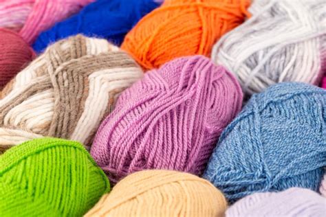 Stack Of Yarn Stock Image Image Of Spool Shot Coil 175556529