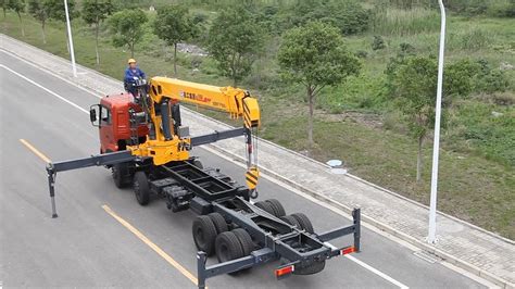 Xcmg Official Sq Sk Q Ton Jib Crane Straight Arm Truck Mounted Crane