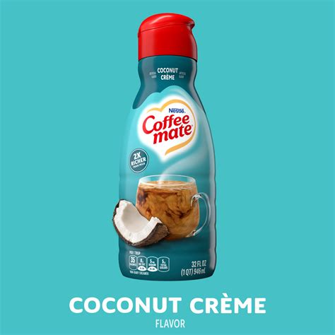 Nestle Coffee Mate Coconut Creme Liquid Coffee Creamer 32 Fl Oz