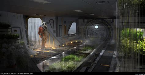 29 11 14lab Base Outpost Inteior By Blakez On Deviantart Sci Fi