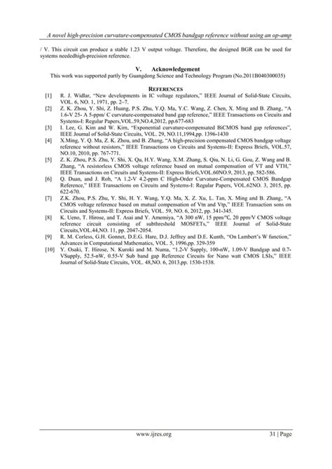 A Novel High Precision Curvature Compensated CMOS Bandgap Reference