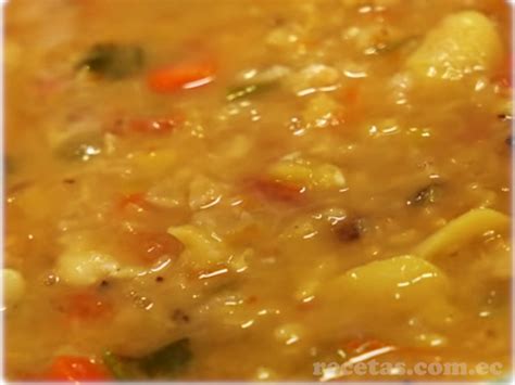 Sopa De Habichuelas Recetas