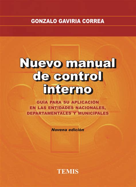 Nuevo Manual De Control Interno Editorial Temis