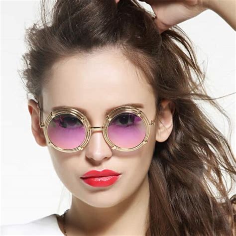 15 Stunning Women Circular Sunglasses Sheideas