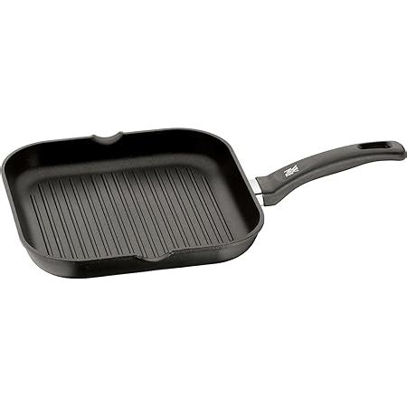 BRA PRIOR Grill Asador Con Rayas 28 Cm Aluminio Fundido Con