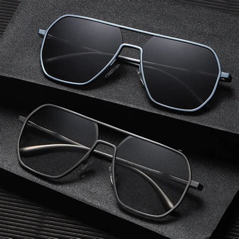 Gafas De Sol Fotocrom Ticas De Aluminio Para Hombre Y Mujer Lentes De