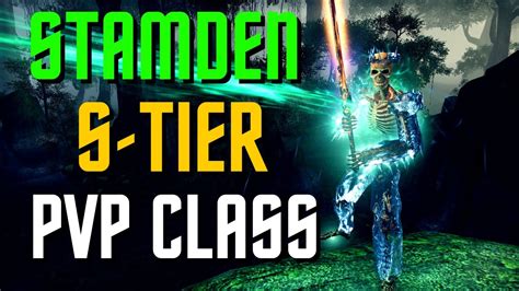 S Tier In Action Stamina Warden Pvp Eso Lost Depths Youtube