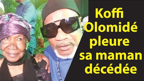 R Action De Koffi Olomid Apr S Le D C S De Sa Maman Youtube