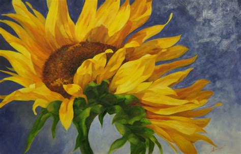 Sunflower Watercolor Painting Easy - SUNFLOWER