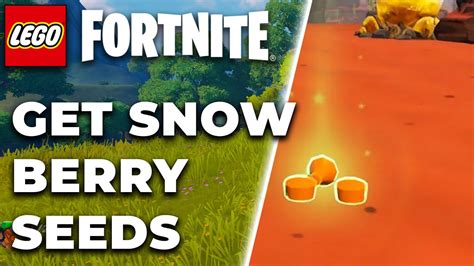 How To Get Snowberry Seeds In Lego Fortnite Best Way Youtube