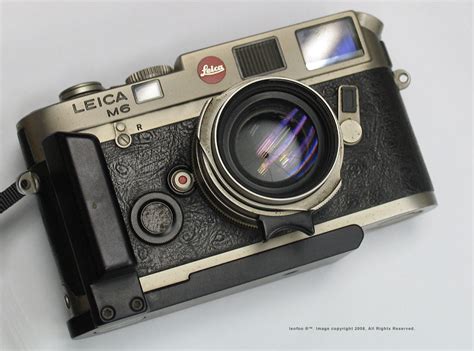 A Photo Profile On Leica M6 Titanium Finish Rangefinder Camera Models