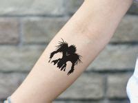 8 Ryuk Tattoo Ideas Note Tattoo Anime Tattoos Cute Tattoos