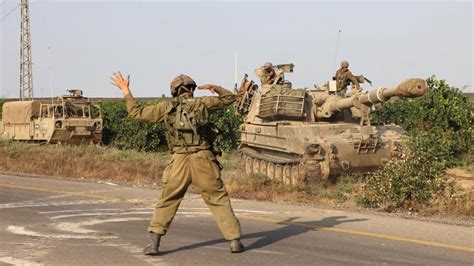 Video shows Israeli military gathering east and north of Gaza Strip