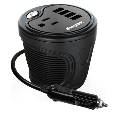 Energizer Watt Cup Power Inverter En The Home Depot