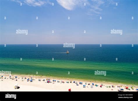 Gulf Shores Beach, Alabama Stock Photo - Alamy