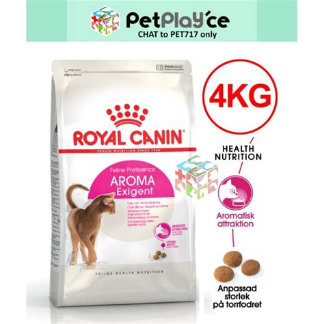 Royal Canin AROMA Exigent Feline 4kg Dry ORIGINAL PACKAGING Aromatic