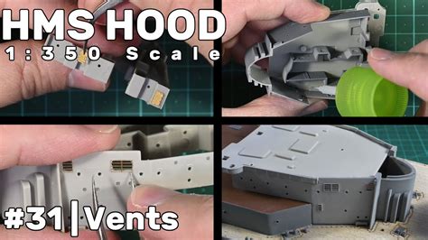 1 350 HMS Hood Part 31 Forward Superstructure PE Vents And Doors