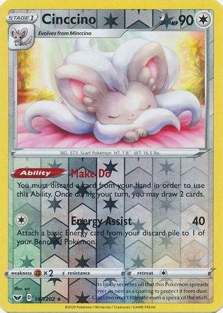 Cinccino Rare Reverse Holo Playset