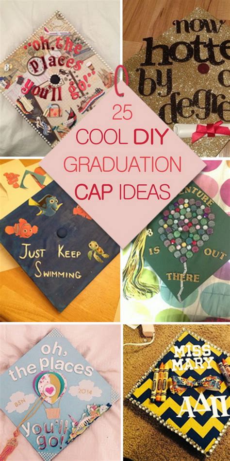 25 Cool DIY Graduation Cap Ideas - Hative