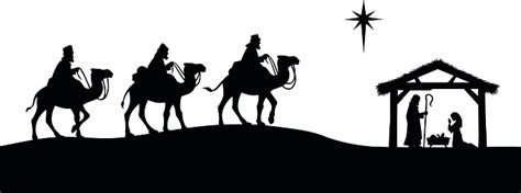 Nativity Silhouette Stock Illustration Download Image Now Istock