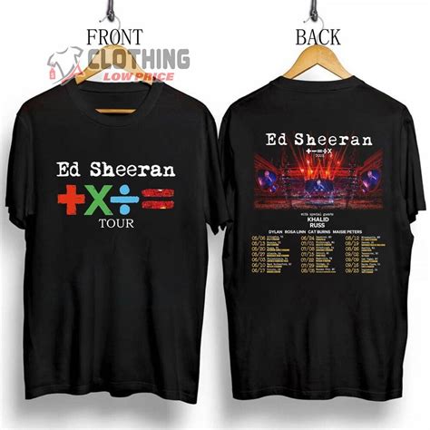 Ed Sheeran Tour Merch Patsy Bellanca