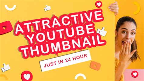 Design Amazing And Eye Catchy Youtube Thumbnail In 24 Hour By Bea