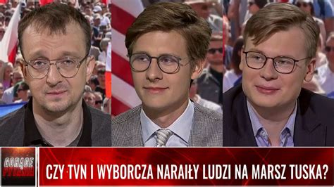 CZY TVN I WYBORCZA NARAIŁY LUDZI NA MARSZ TUSKA wPolsce pl