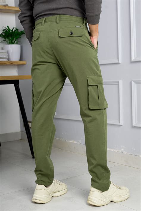 Details More Than 73 Khaki Green Cargo Trousers Super Hot Vn