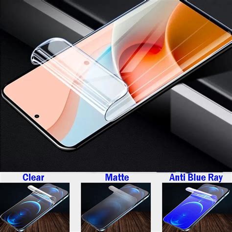 Filme Hidrogel Transparente Matte Hd Para Oneplus Ace Pro V Racing