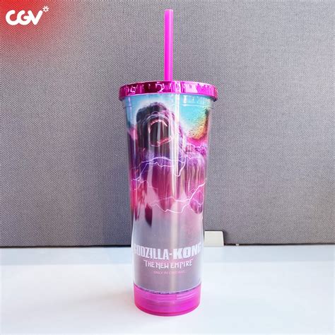 Ly Cốc Nước Godzilla X Kong Cgv Cinemas Vietnam Dung Tích 681ml