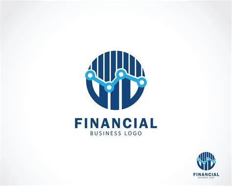 financial logo creative inspiration design market business building ...