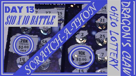 Day Ohio Lottery Instant Tickets Scratch Offs Battle For Win