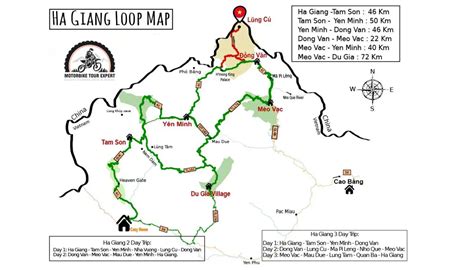 Discover Ha Giang Loop Map 2023 With Routes