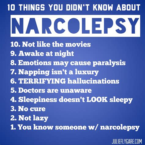 10 Things You Didnt Know About Narcolepsy Julie Flygare