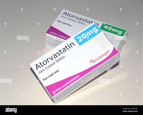 A Box Of Mg Mg Film Coated Atorvastatin Lipitor Statin