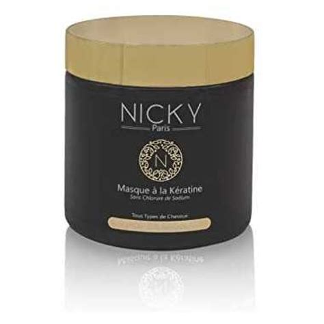 Nicky Paris Masque capillaire à la kératine 500 ml