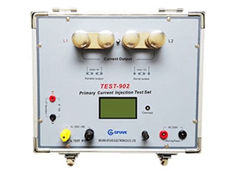 GFUVE ürünleri Kami Teknoloji de GFUVE TEST 902 PRIMARY CURRENT