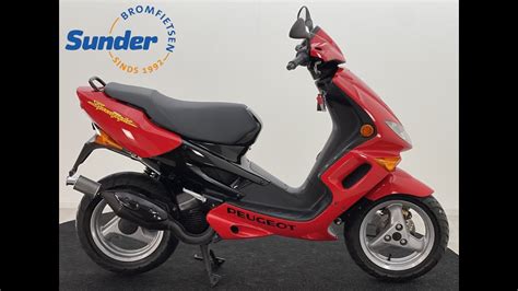 Peugeot Speedfight 1 Rood 3000 Km Bj 1996 Classic 90 S Scooter Bij