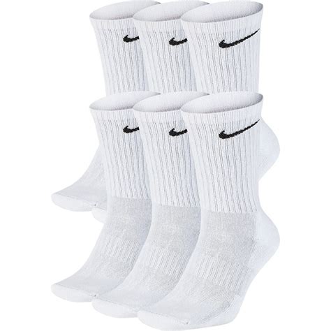 Nike Everyday Cushioned Training Crew Socks 6 Pairs Sx7666