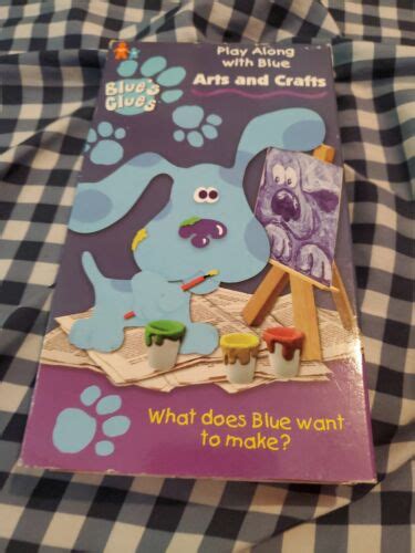 Blues Clues Arts Crafts Vhs 1998 97368391635 Ebay