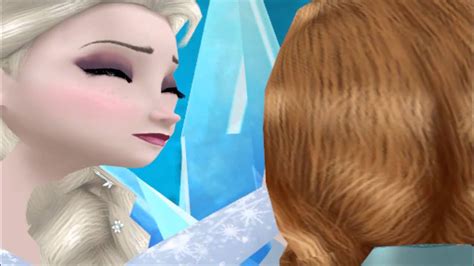 Mmd Frozen Elsa Crying For Anna Youtube