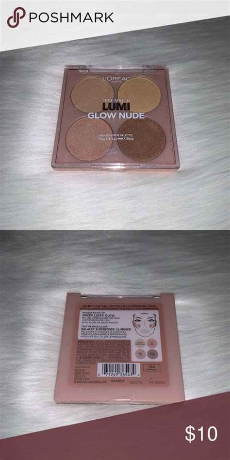 LORÉAL TrueMatch Lumi Glow Nude Highlight Palette Highlighter