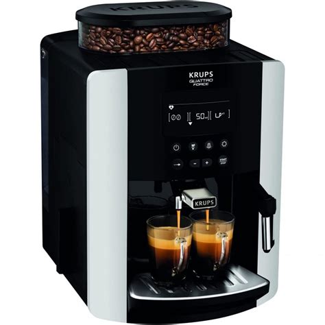 Krups Arabica Cafetera Superautomática 1450W 1 7L Negro Plata