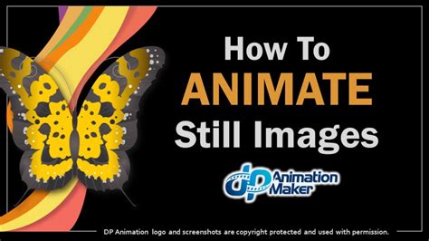 How To Animate Still Images In Dp Animation Maker Youtube