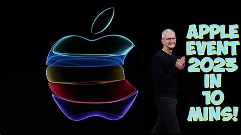 Apple Event 2023 In 10 Mins Iphone 15 And 15 Pro Max Apple Watch 9