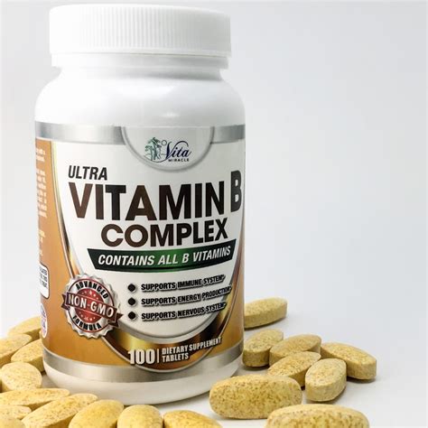 Improve Energy And Function With Vita Miracle Ultra Vitamin B Complex