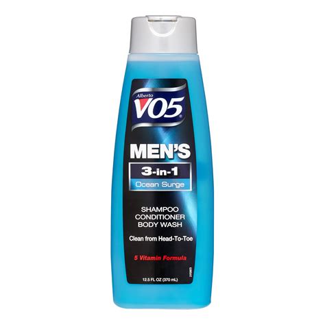 Alberto Vo5 Mens 3 In 1 Shampoo Conditioner And Body Wash Ocean Surge