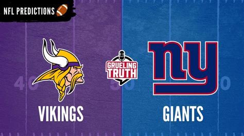 Nfc Wildcard Giants Vs Vikings Odds Tips And Predictions